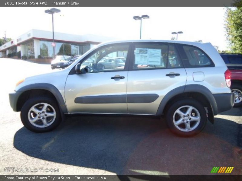 Titanium / Gray 2001 Toyota RAV4 4WD