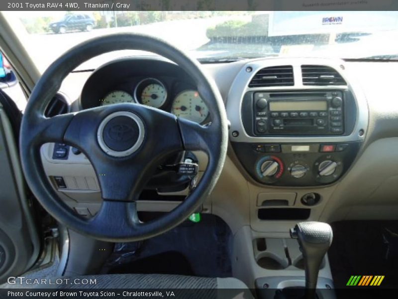 Titanium / Gray 2001 Toyota RAV4 4WD