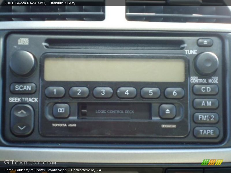 Titanium / Gray 2001 Toyota RAV4 4WD