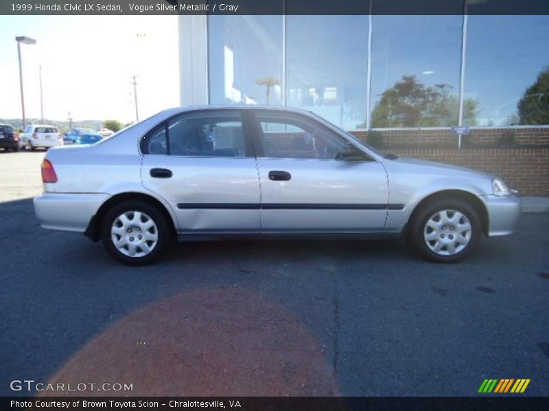 Vogue Silver Metallic / Gray 1999 Honda Civic LX Sedan
