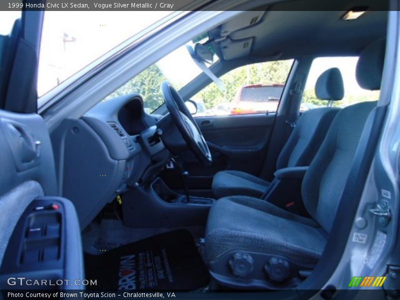 Vogue Silver Metallic / Gray 1999 Honda Civic LX Sedan