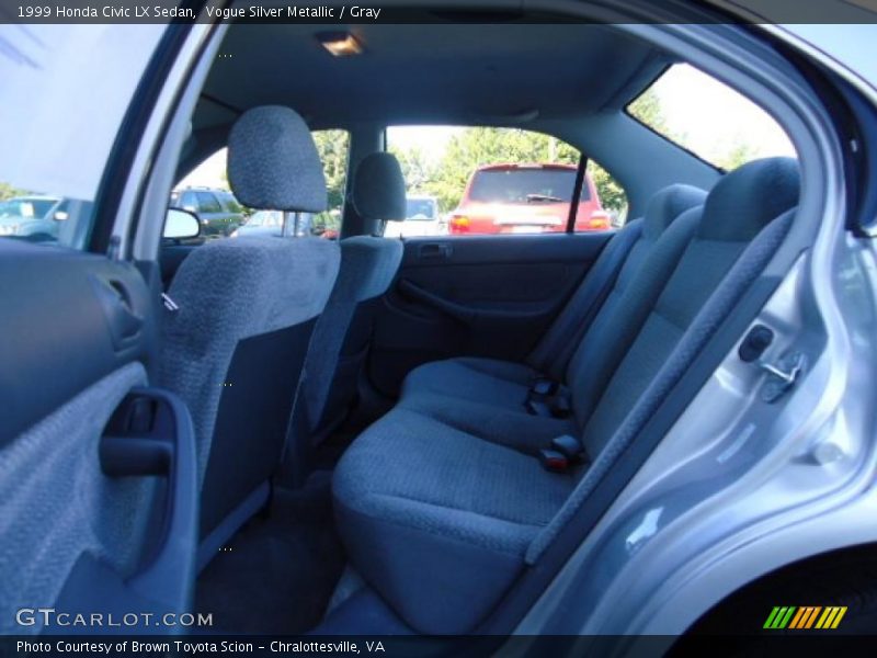 Vogue Silver Metallic / Gray 1999 Honda Civic LX Sedan