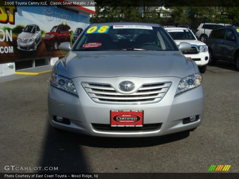 Classic Silver Metallic / Ash 2008 Toyota Camry XLE