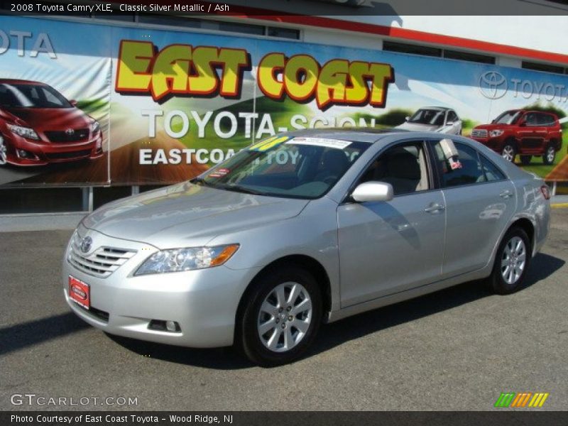 Classic Silver Metallic / Ash 2008 Toyota Camry XLE