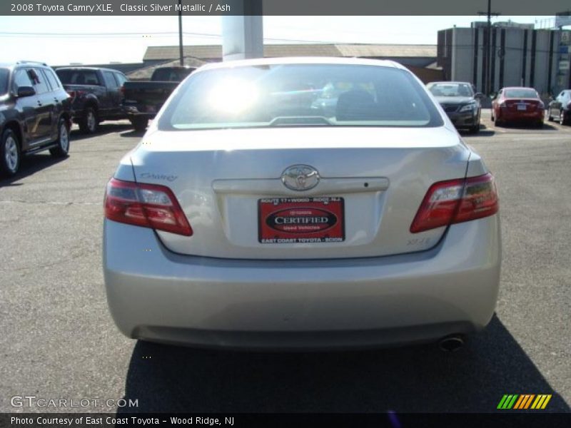 Classic Silver Metallic / Ash 2008 Toyota Camry XLE