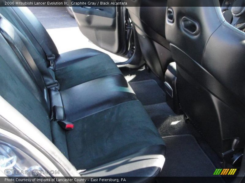 Graphite Gray / Black Alcantara 2006 Mitsubishi Lancer Evolution IX
