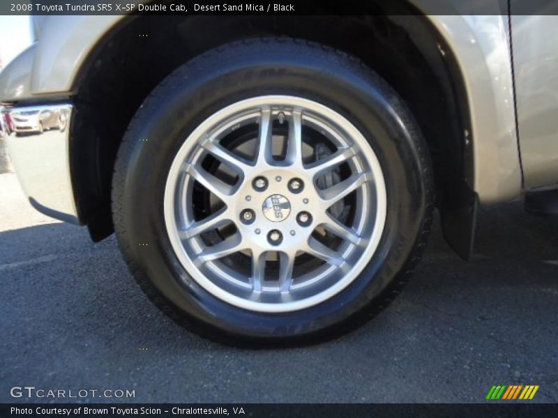 Desert Sand Mica / Black 2008 Toyota Tundra SR5 X-SP Double Cab