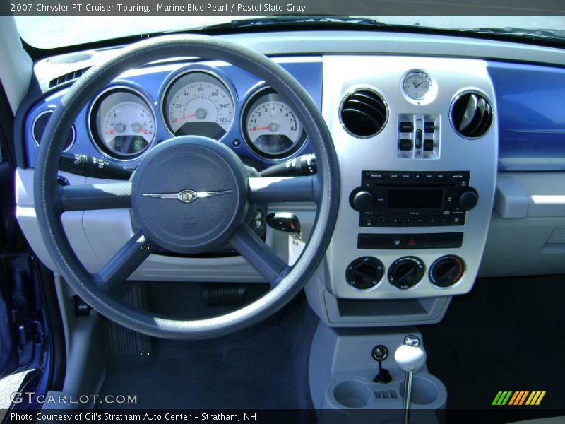 Marine Blue Pearl / Pastel Slate Gray 2007 Chrysler PT Cruiser Touring