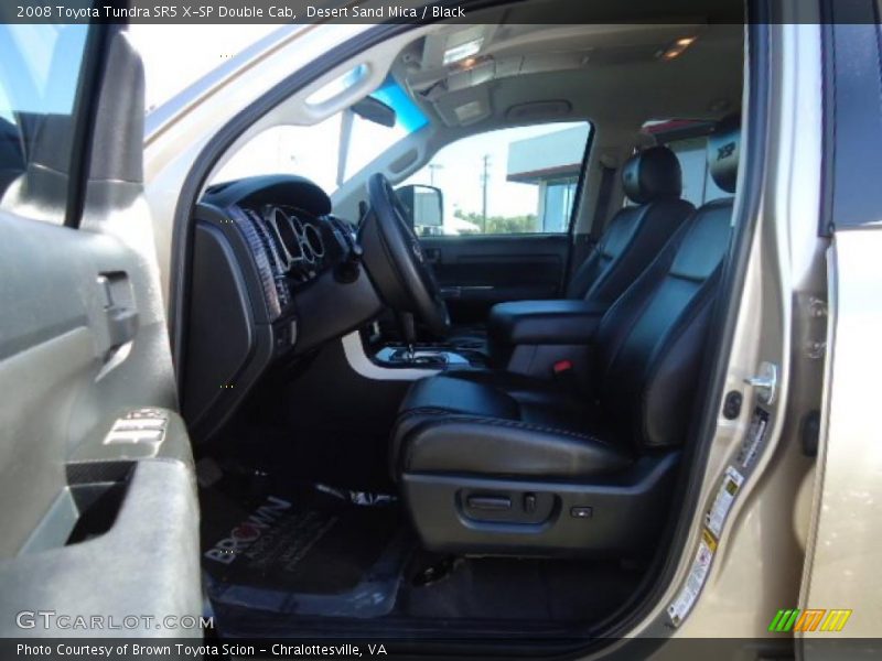 Desert Sand Mica / Black 2008 Toyota Tundra SR5 X-SP Double Cab