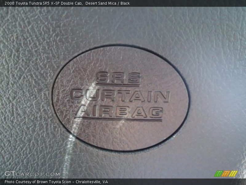 Desert Sand Mica / Black 2008 Toyota Tundra SR5 X-SP Double Cab
