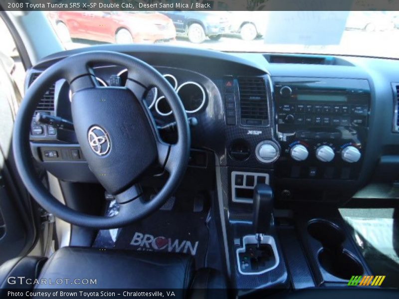 Desert Sand Mica / Black 2008 Toyota Tundra SR5 X-SP Double Cab