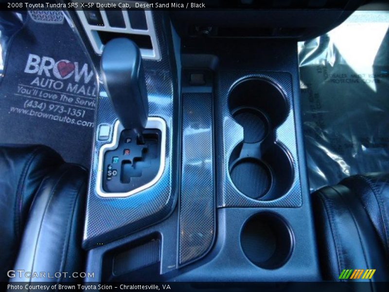 Desert Sand Mica / Black 2008 Toyota Tundra SR5 X-SP Double Cab