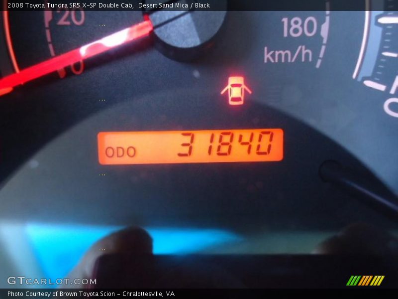 Desert Sand Mica / Black 2008 Toyota Tundra SR5 X-SP Double Cab