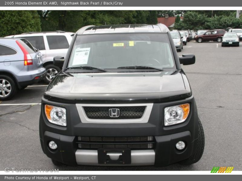 Nighthawk Black Pearl / Black/Gray 2005 Honda Element EX AWD