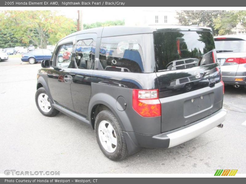 Nighthawk Black Pearl / Black/Gray 2005 Honda Element EX AWD