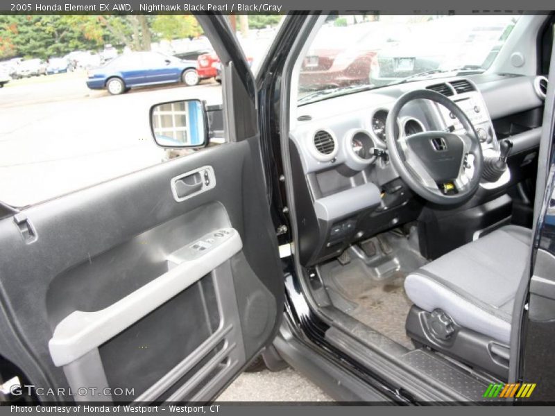 Nighthawk Black Pearl / Black/Gray 2005 Honda Element EX AWD