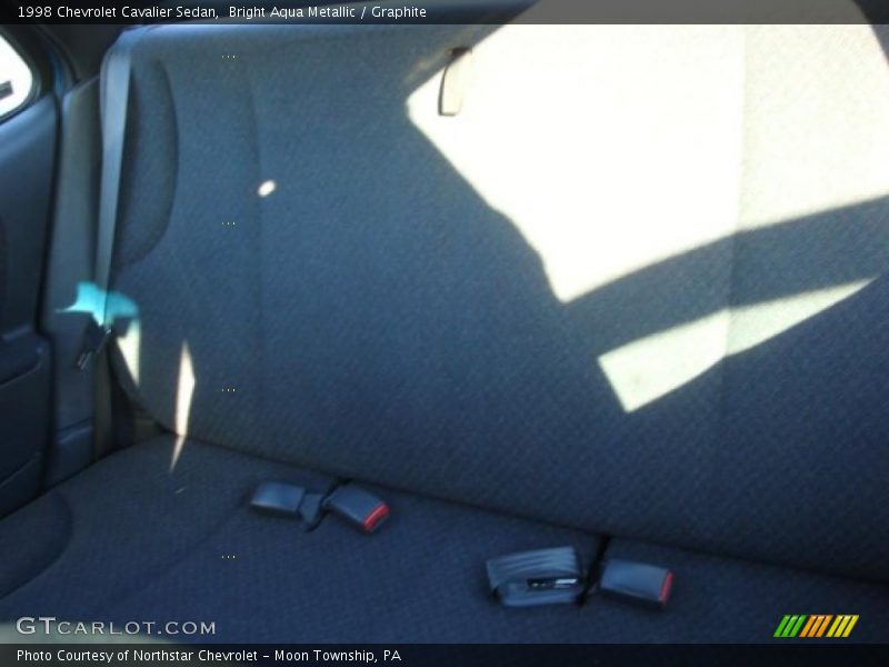 Bright Aqua Metallic / Graphite 1998 Chevrolet Cavalier Sedan