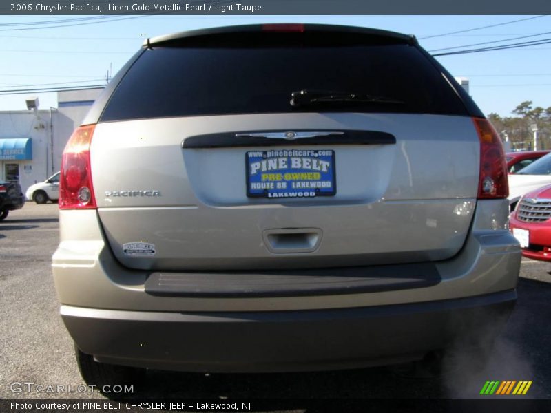 Linen Gold Metallic Pearl / Light Taupe 2006 Chrysler Pacifica