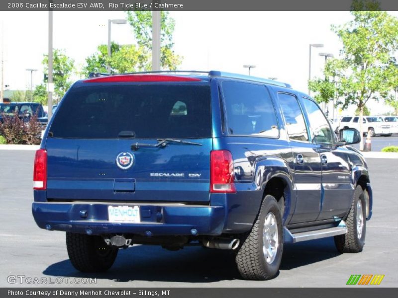Rip Tide Blue / Cashmere 2006 Cadillac Escalade ESV AWD