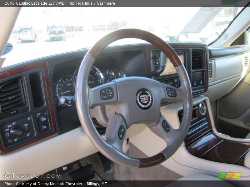 Rip Tide Blue / Cashmere 2006 Cadillac Escalade ESV AWD