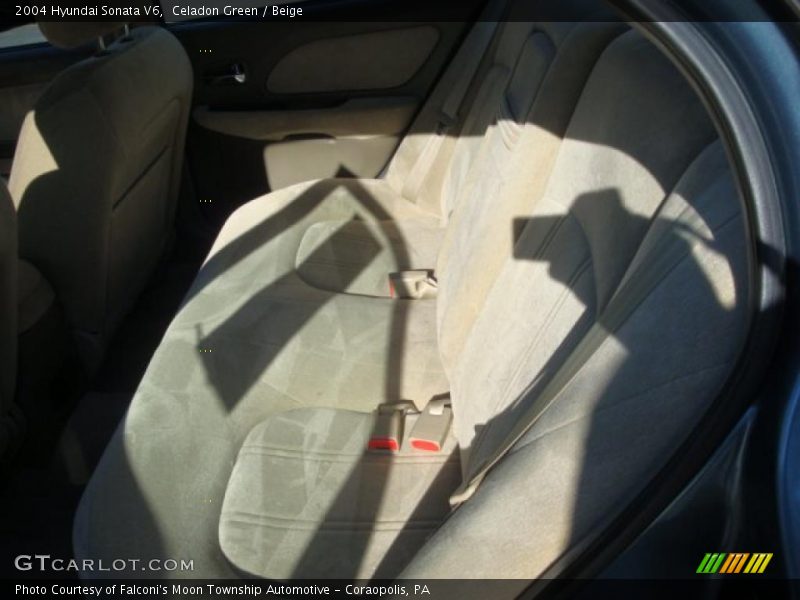 Celadon Green / Beige 2004 Hyundai Sonata V6
