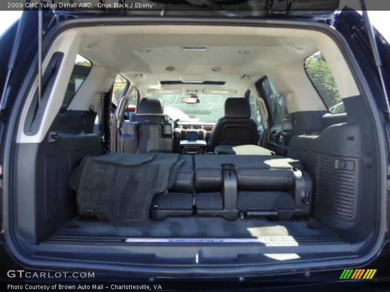 Onyx Black / Ebony 2009 GMC Yukon Denali AWD