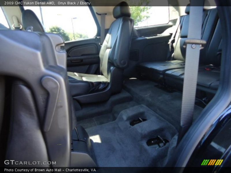 Onyx Black / Ebony 2009 GMC Yukon Denali AWD