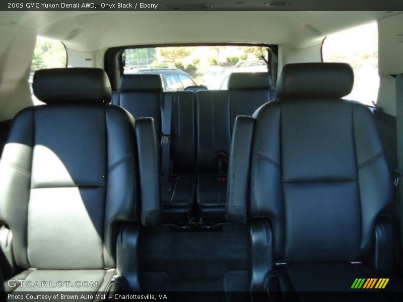 Onyx Black / Ebony 2009 GMC Yukon Denali AWD