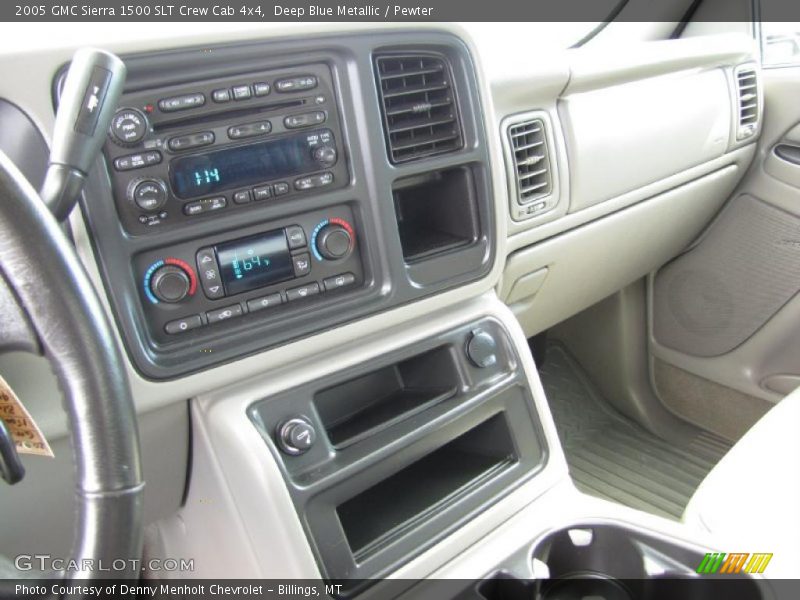 Deep Blue Metallic / Pewter 2005 GMC Sierra 1500 SLT Crew Cab 4x4