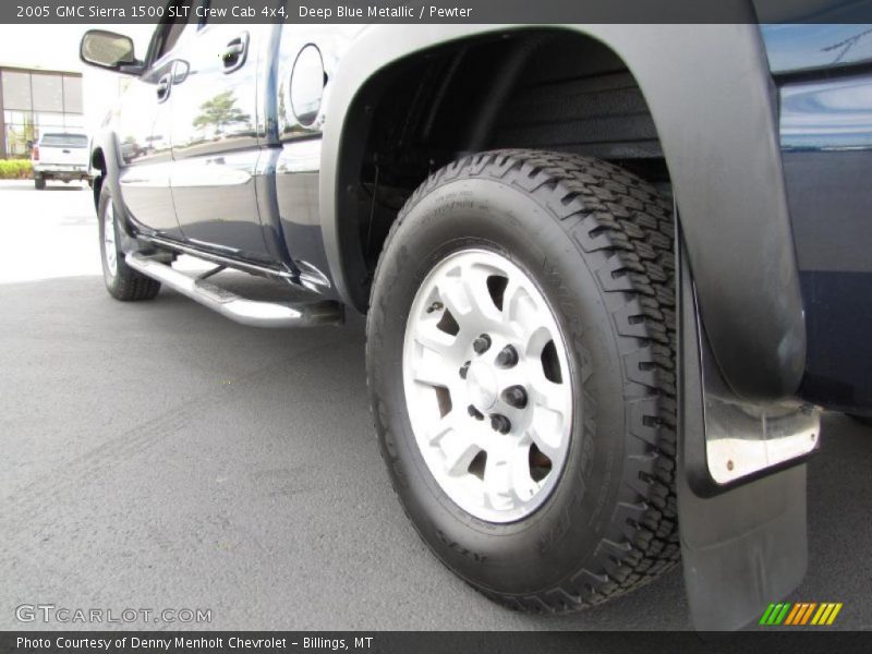 Deep Blue Metallic / Pewter 2005 GMC Sierra 1500 SLT Crew Cab 4x4
