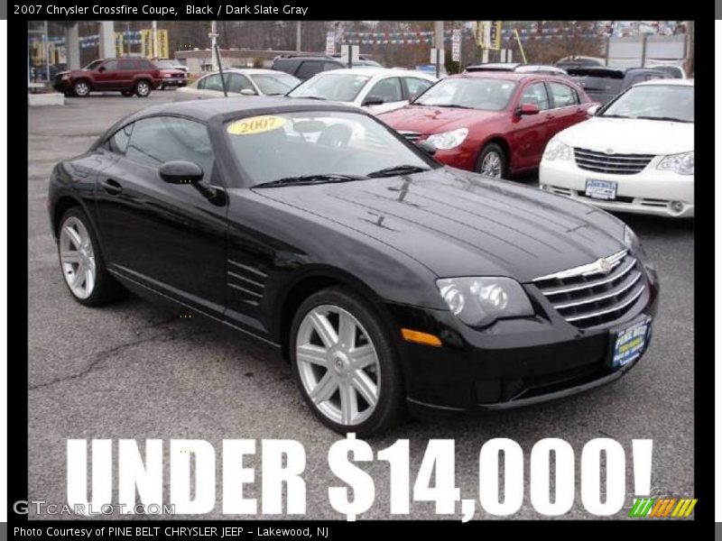 Black / Dark Slate Gray 2007 Chrysler Crossfire Coupe