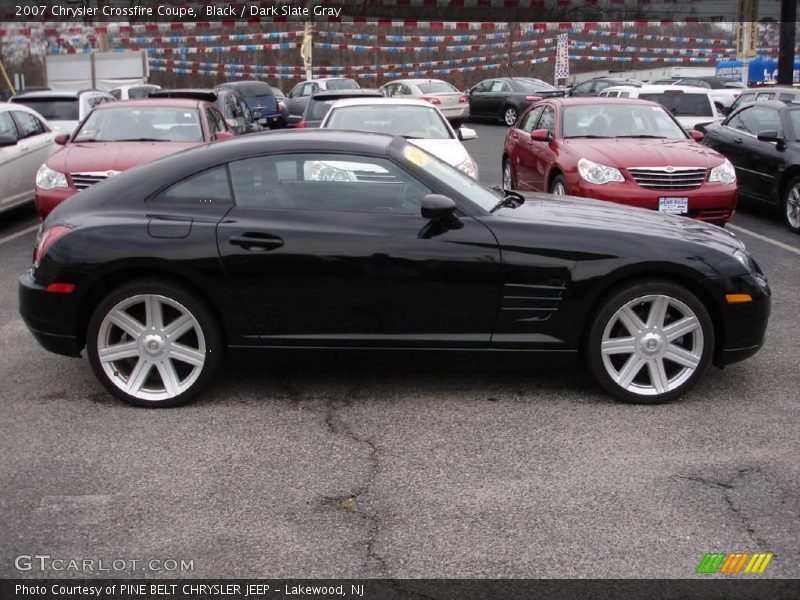 Black / Dark Slate Gray 2007 Chrysler Crossfire Coupe
