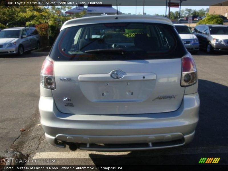 Silver Streak Mica / Dark Charcoal 2008 Toyota Matrix XR