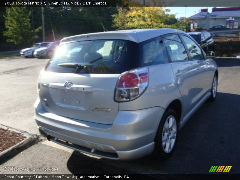 Silver Streak Mica / Dark Charcoal 2008 Toyota Matrix XR