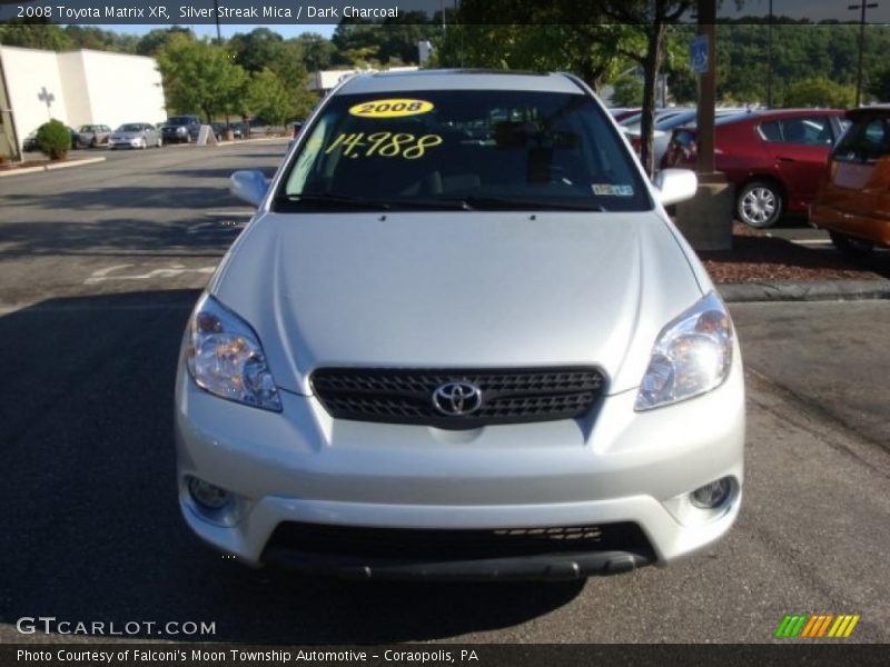 Silver Streak Mica / Dark Charcoal 2008 Toyota Matrix XR