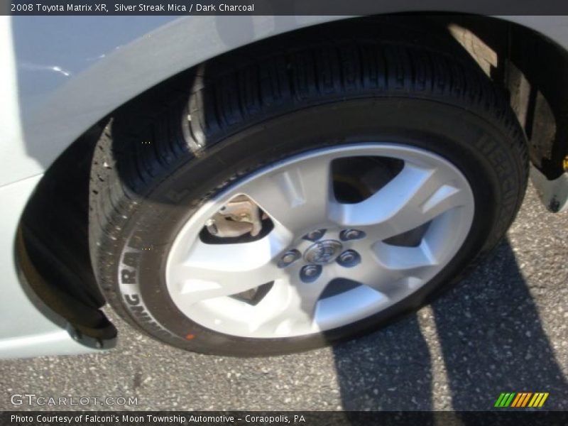 Silver Streak Mica / Dark Charcoal 2008 Toyota Matrix XR
