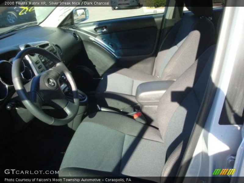 Silver Streak Mica / Dark Charcoal 2008 Toyota Matrix XR