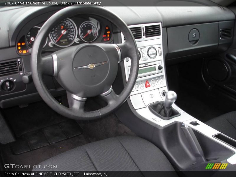 Black / Dark Slate Gray 2007 Chrysler Crossfire Coupe