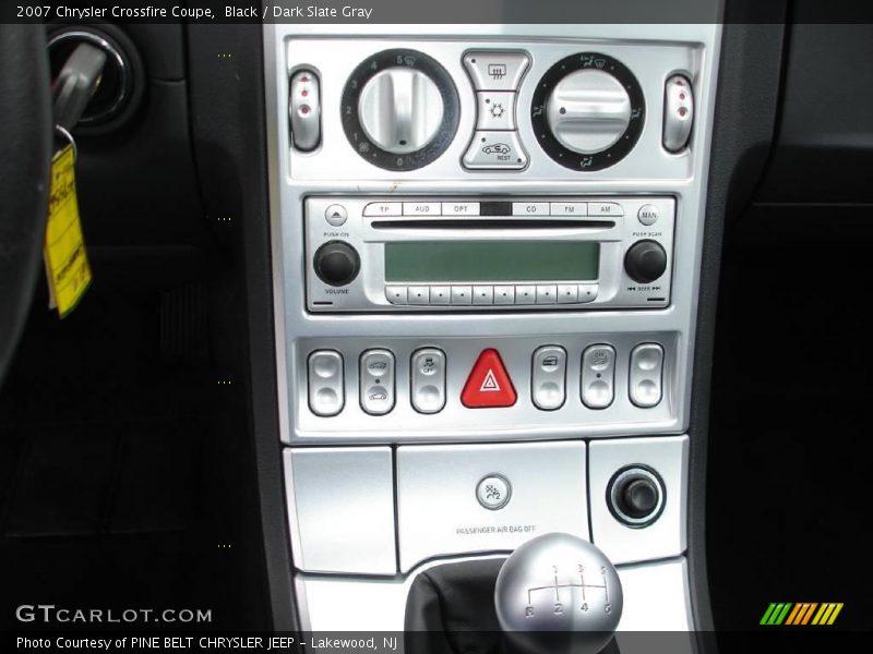 Black / Dark Slate Gray 2007 Chrysler Crossfire Coupe