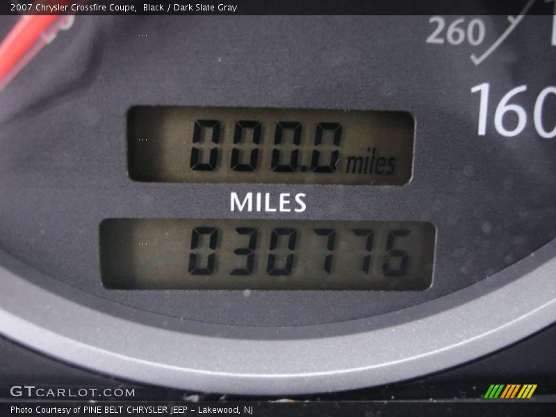 Black / Dark Slate Gray 2007 Chrysler Crossfire Coupe