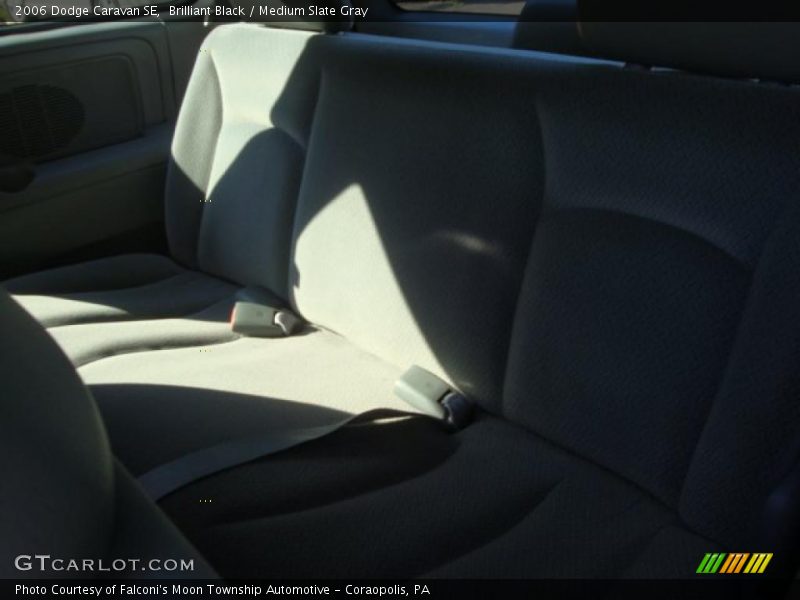 Brilliant Black / Medium Slate Gray 2006 Dodge Caravan SE