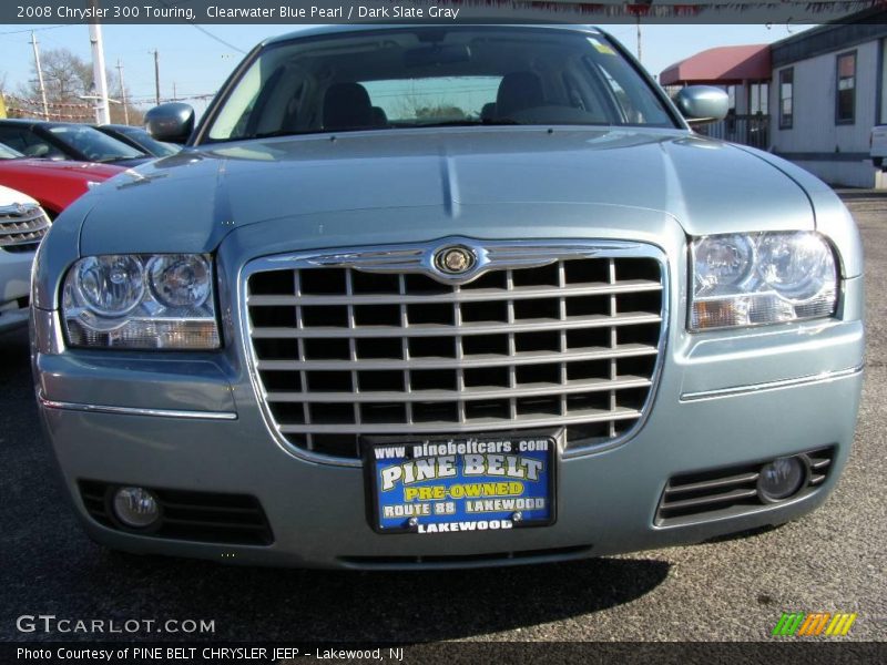 Clearwater Blue Pearl / Dark Slate Gray 2008 Chrysler 300 Touring