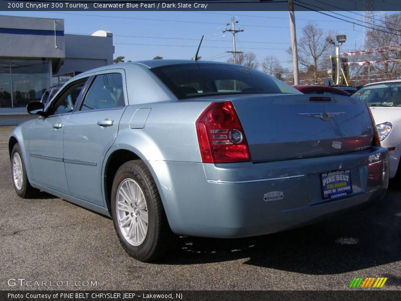 Clearwater Blue Pearl / Dark Slate Gray 2008 Chrysler 300 Touring