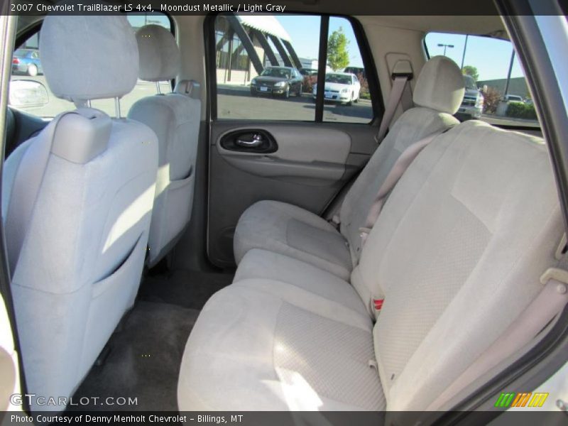 Moondust Metallic / Light Gray 2007 Chevrolet TrailBlazer LS 4x4