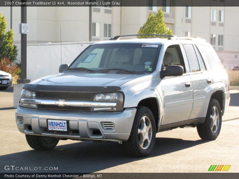 Moondust Metallic / Light Gray 2007 Chevrolet TrailBlazer LS 4x4