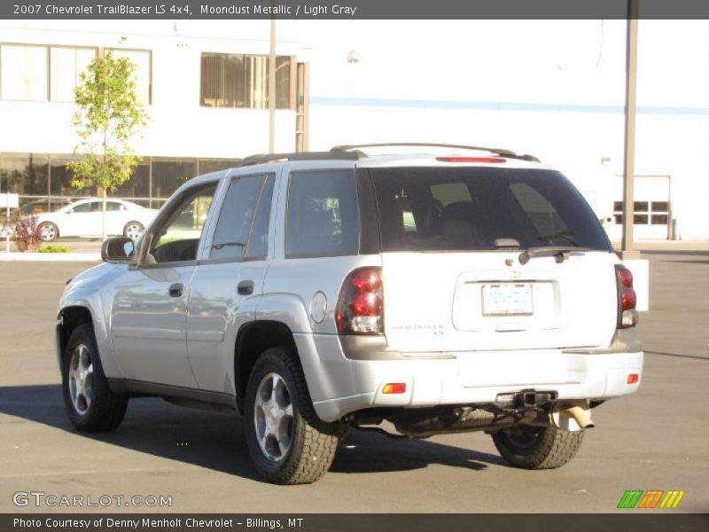 Moondust Metallic / Light Gray 2007 Chevrolet TrailBlazer LS 4x4