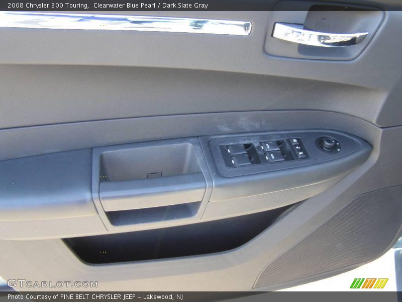 Clearwater Blue Pearl / Dark Slate Gray 2008 Chrysler 300 Touring