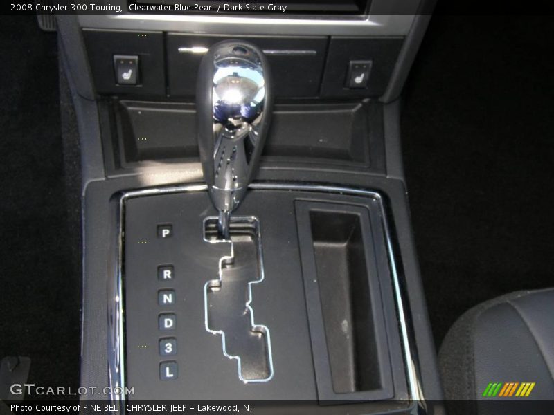 Clearwater Blue Pearl / Dark Slate Gray 2008 Chrysler 300 Touring
