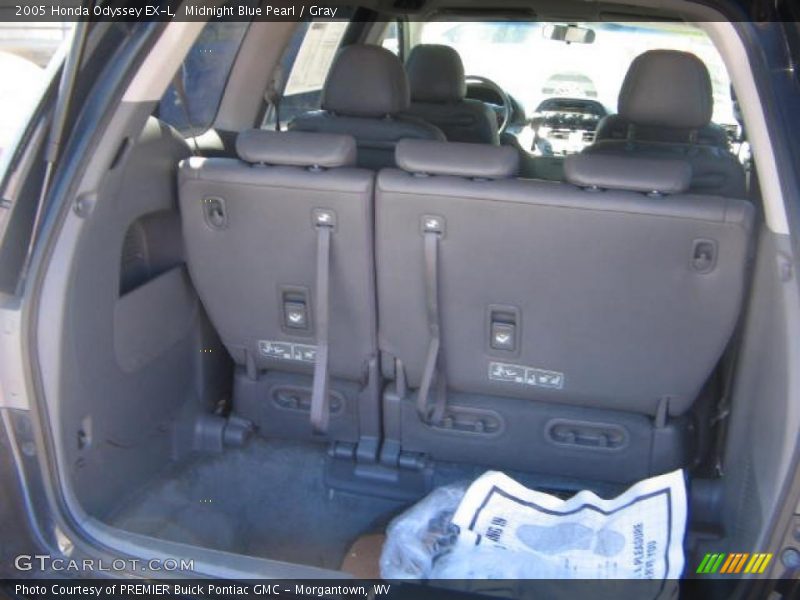 Midnight Blue Pearl / Gray 2005 Honda Odyssey EX-L
