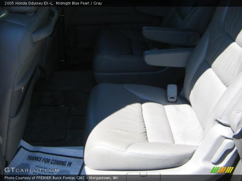 Midnight Blue Pearl / Gray 2005 Honda Odyssey EX-L